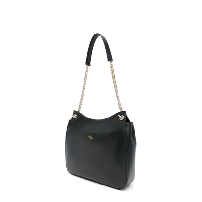 Lana Chain Shoulder High Gloss Leather