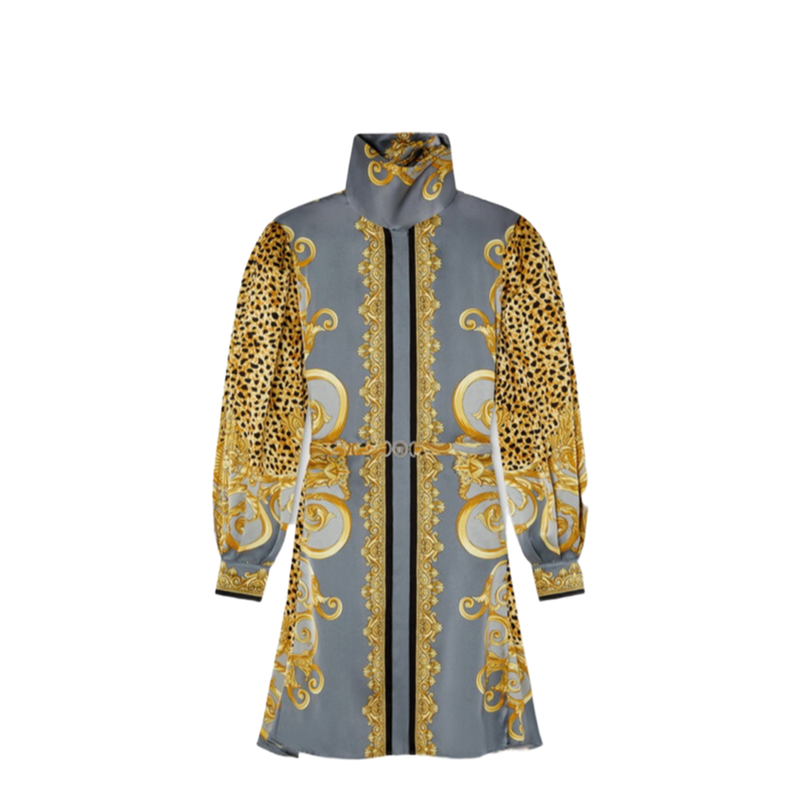 Silk Chemisier Dress