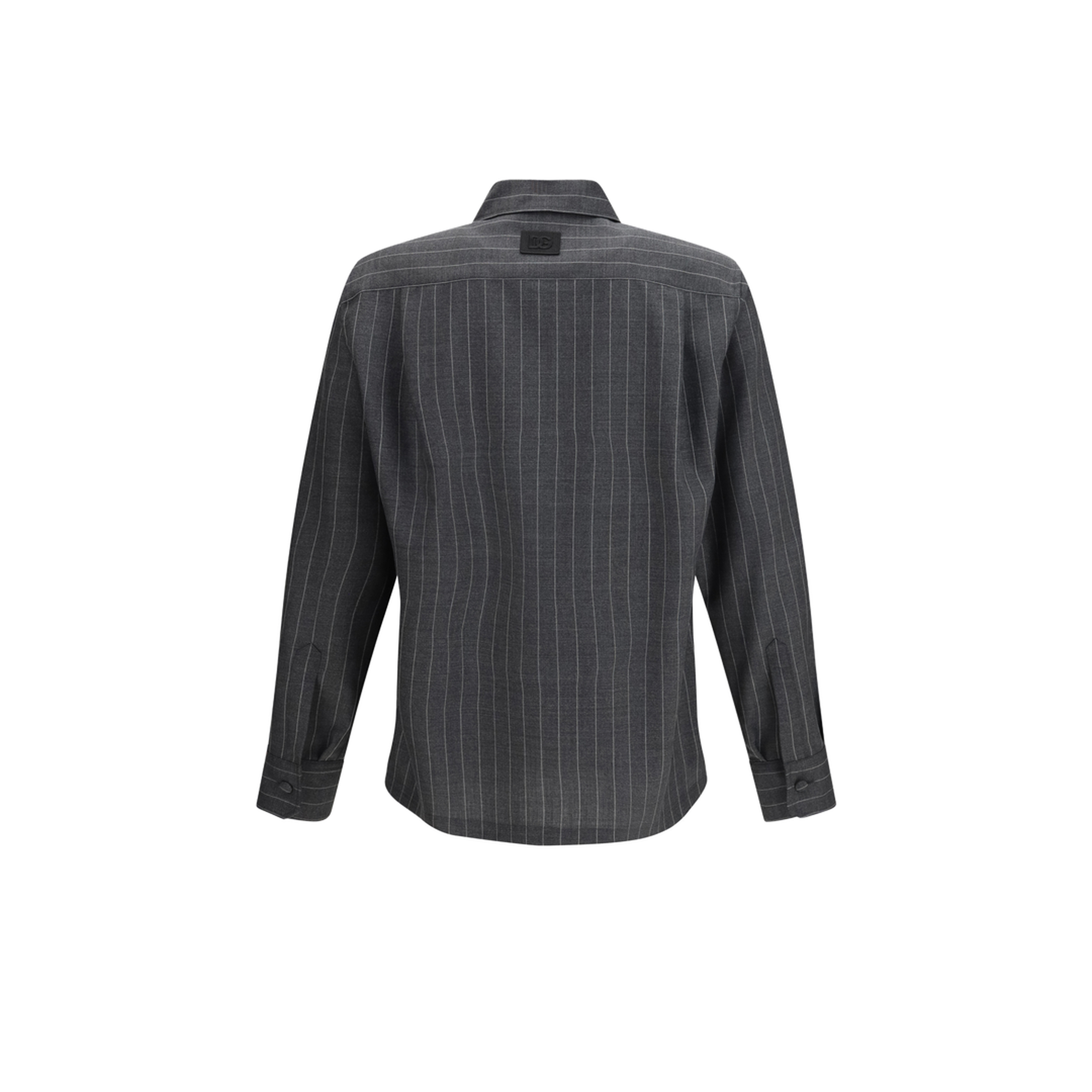 MAYFEYR - Dolce & Gabbana - Pinstripe Wool Shirt - G5NU8ZFR23B