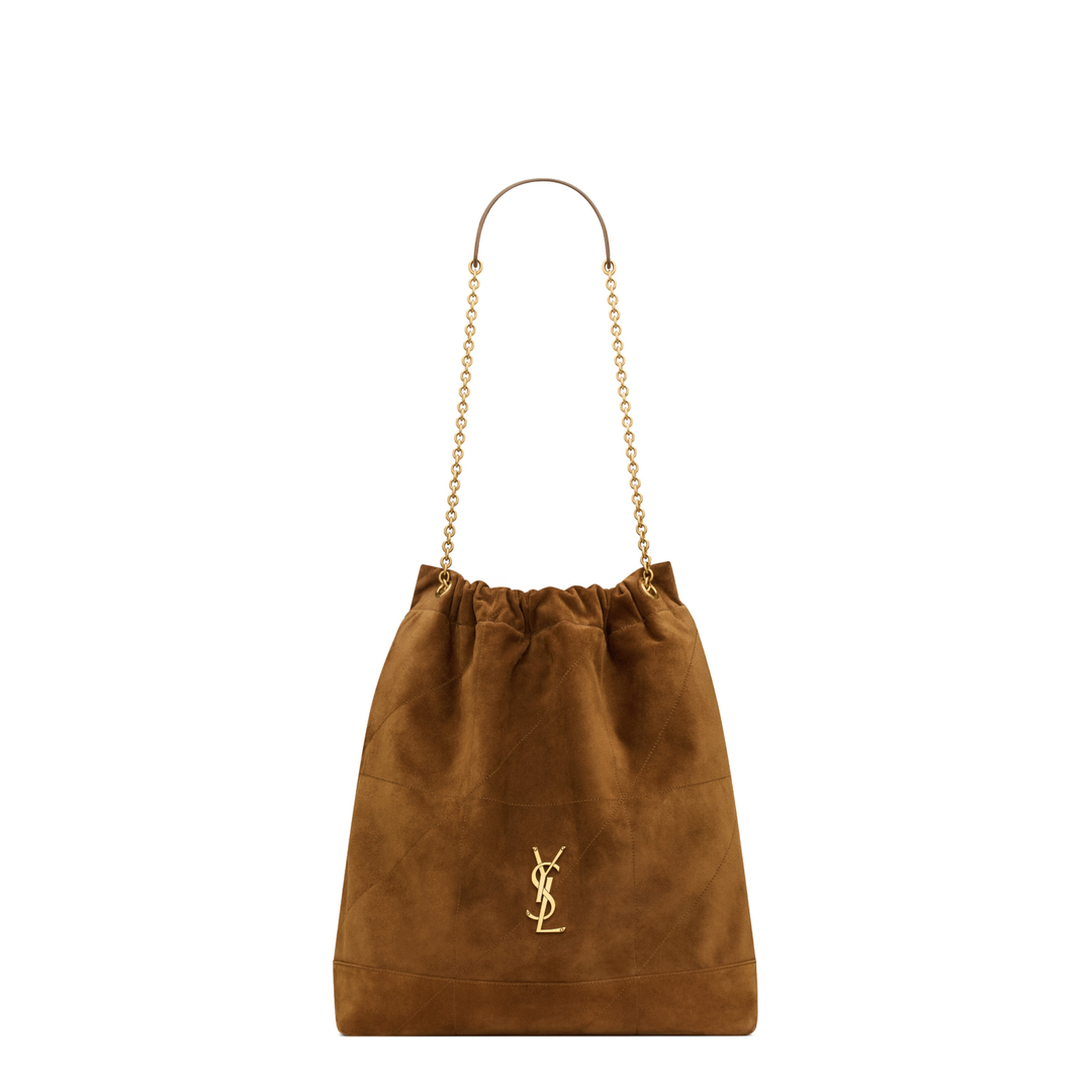 Jamie Large Pochon in Suede