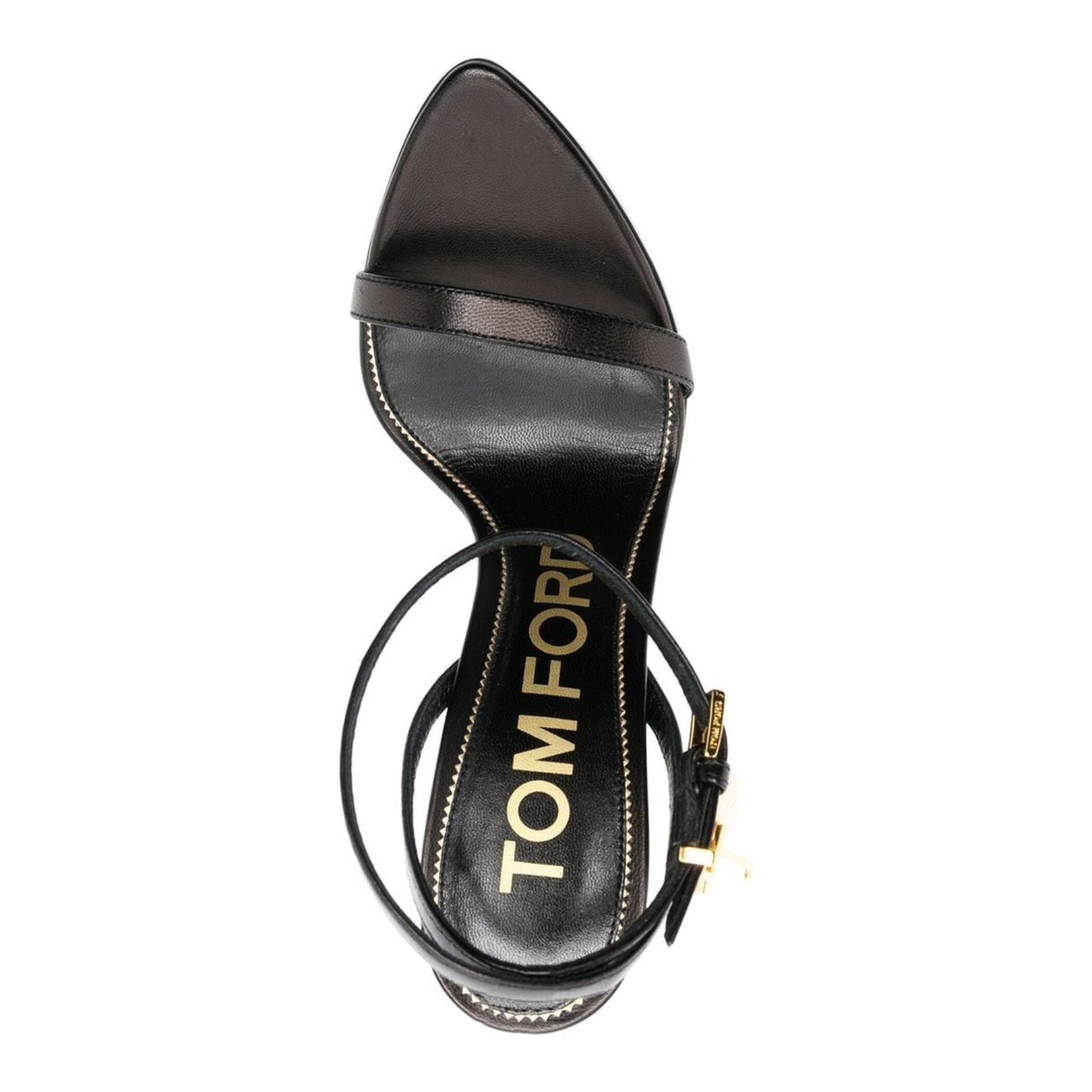 Padlock Leather Sandals
