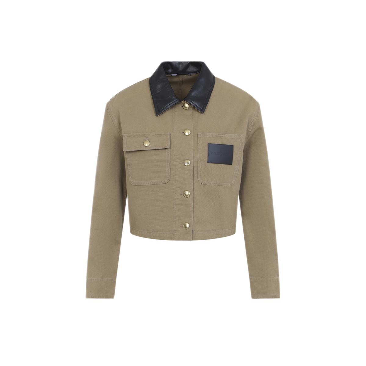 Heavy Cotton Cropped Jacket