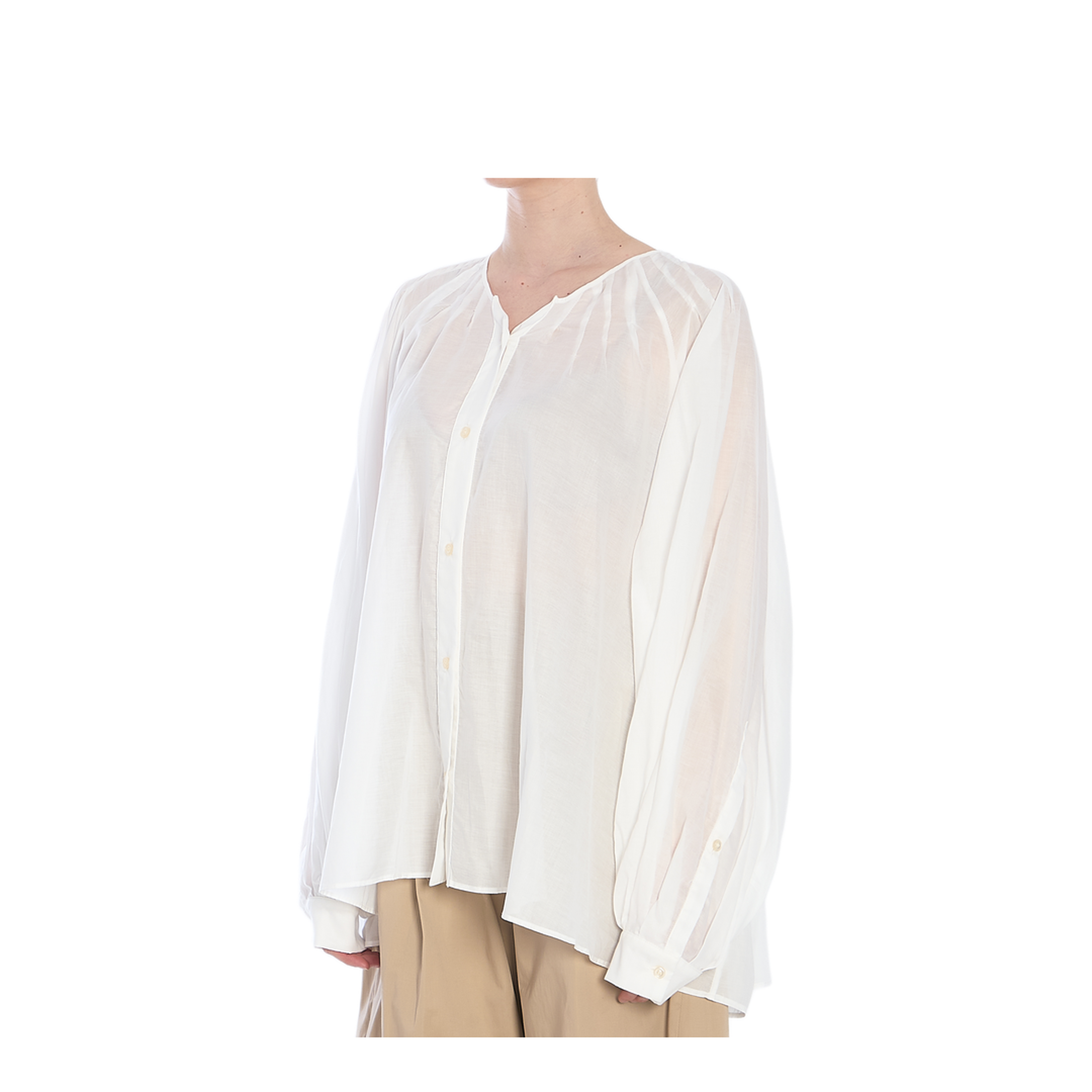 MAYFEYR - The Latest - Biro Round Neck Blouse - 6003T0172LNTPT0001