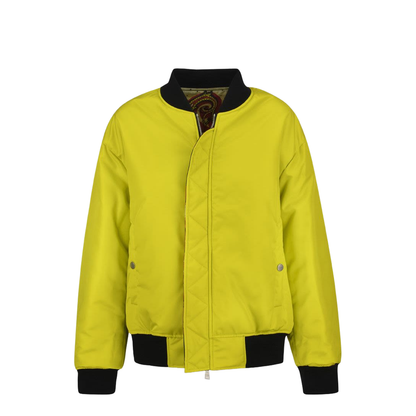 Patchwork Bomber Jacket