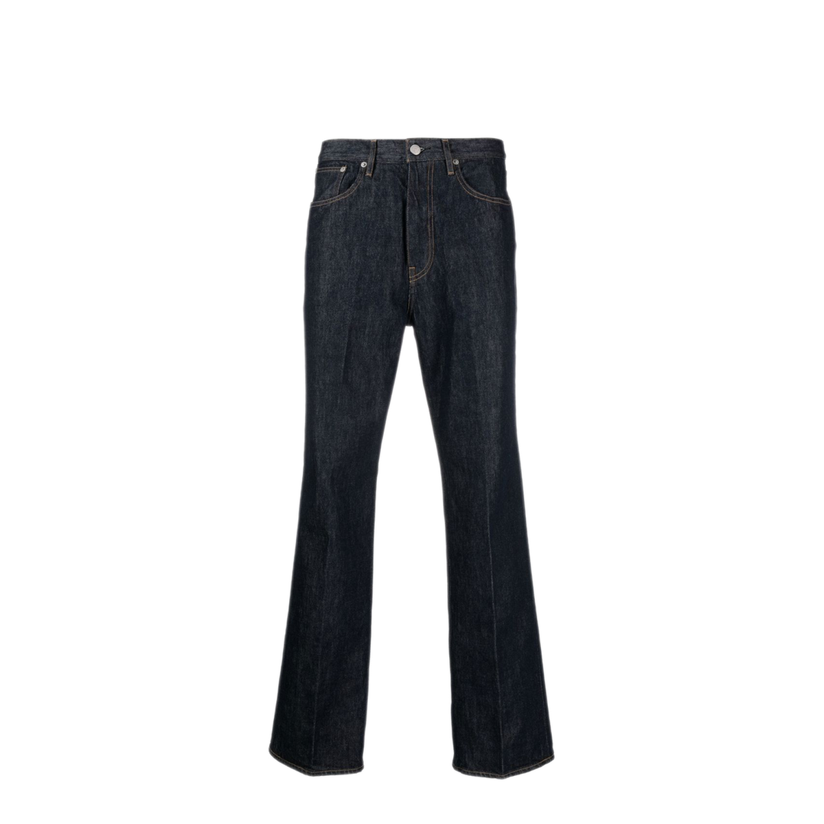 MAYFEYR - Auralee - Indigo Blue Cotton Straight Leg Jeans - A00P01DMINDIGO