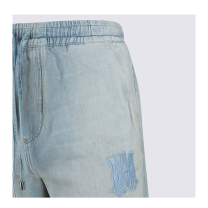 Light Blue Cotton Jeans