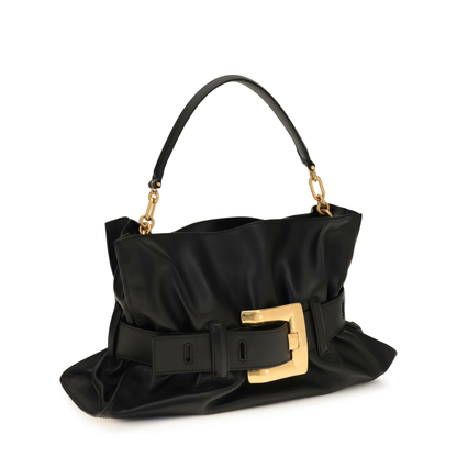 MAYFEYR - Balmain - Medium Anthem Shoulder Bag - GN0KK990LSAX