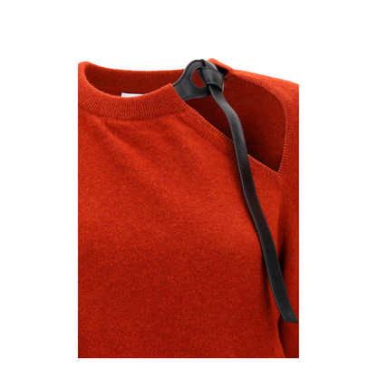 MAYFEYR - Ferragamo - Crewneck Sweater With Cut Out Detail - 796197001