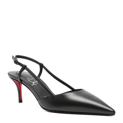Buckle-Fastening Ankle Strap Stiletto Heel
