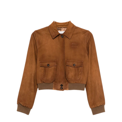 MAYFEYR - Miu Miu - Suede Leather Cap - MPV950SOOO17XDF0401