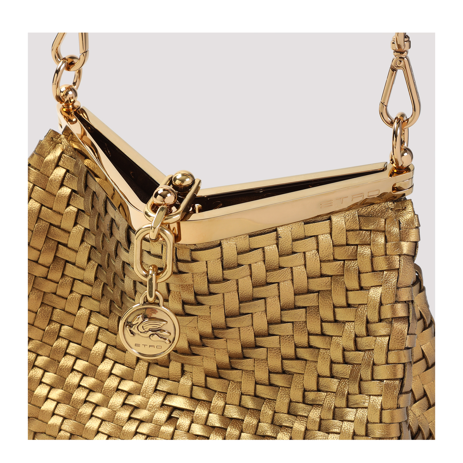 Small Metallic Vela Bag