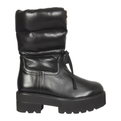 MAYFEYR - Stuart Weitzman - Tyler Boots - TYLERNAPCHIFFCALFNYLONBLACK