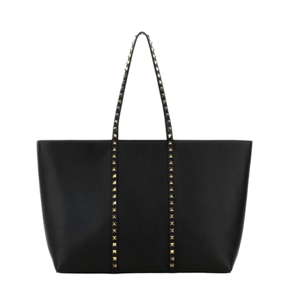 Garavani Rockstud Leather Medium Tote