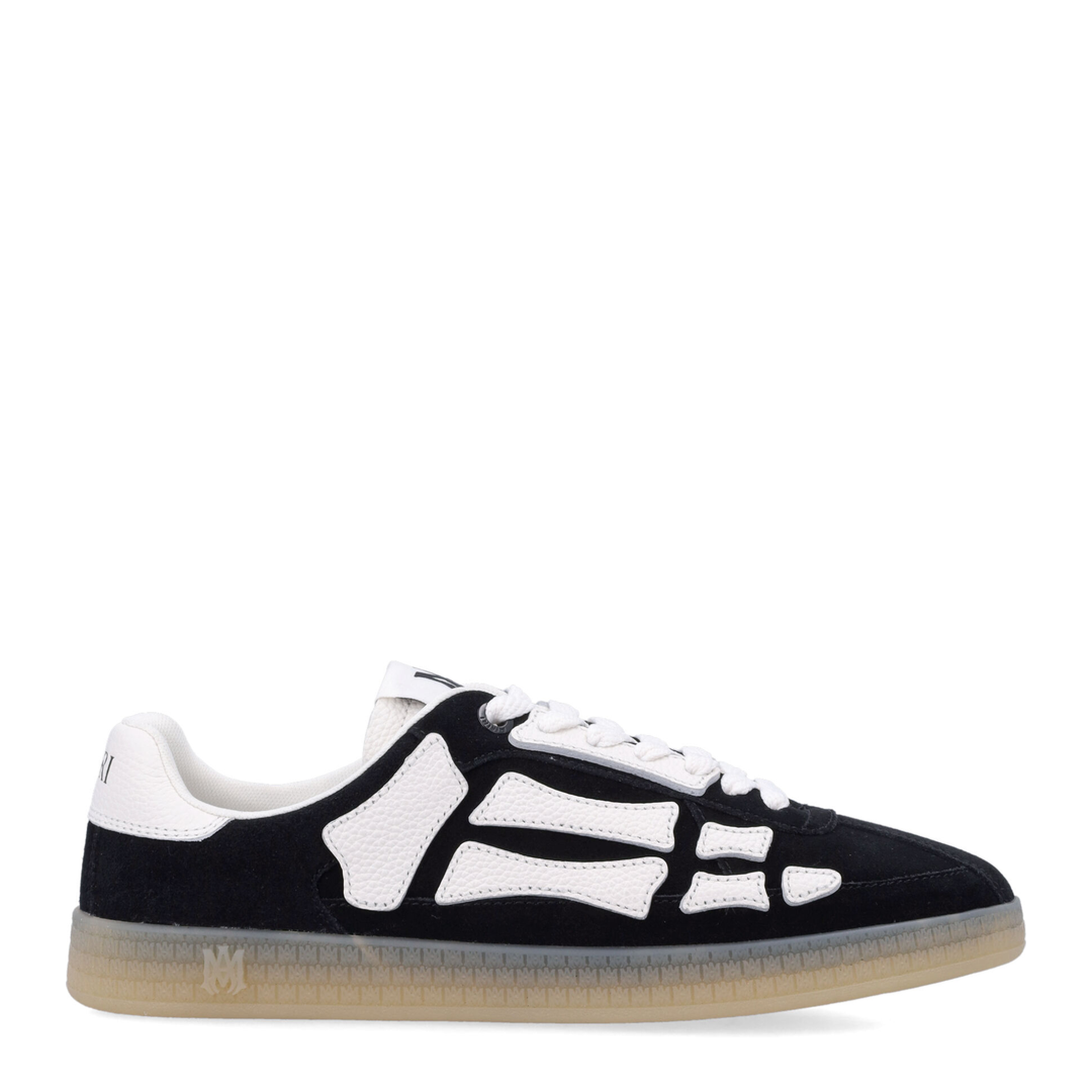 Pacific Bones Black Low Top Sneakers