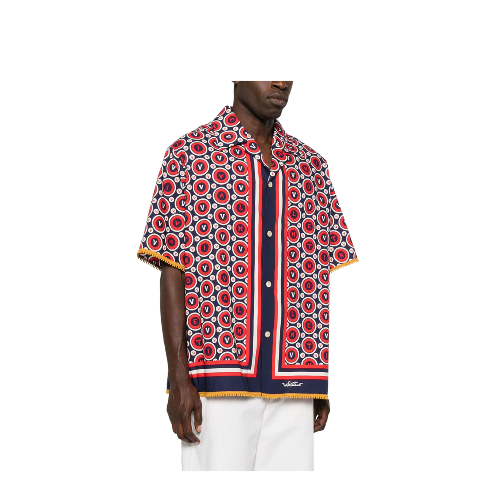Bulles Royales Cotton Bowling Shirt