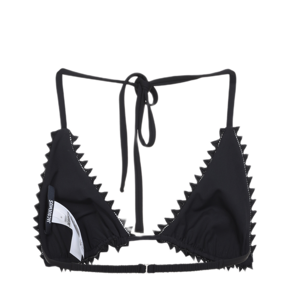 MAYFEYR - Jacquemus - Black Le Haut De Maillot Picot Bikini - TOW00886AJ00135990