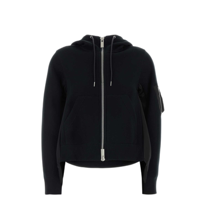 MAYFEYR - Sacai - Sponge Sweat X Nylon Twill Hoodie - 2608496001