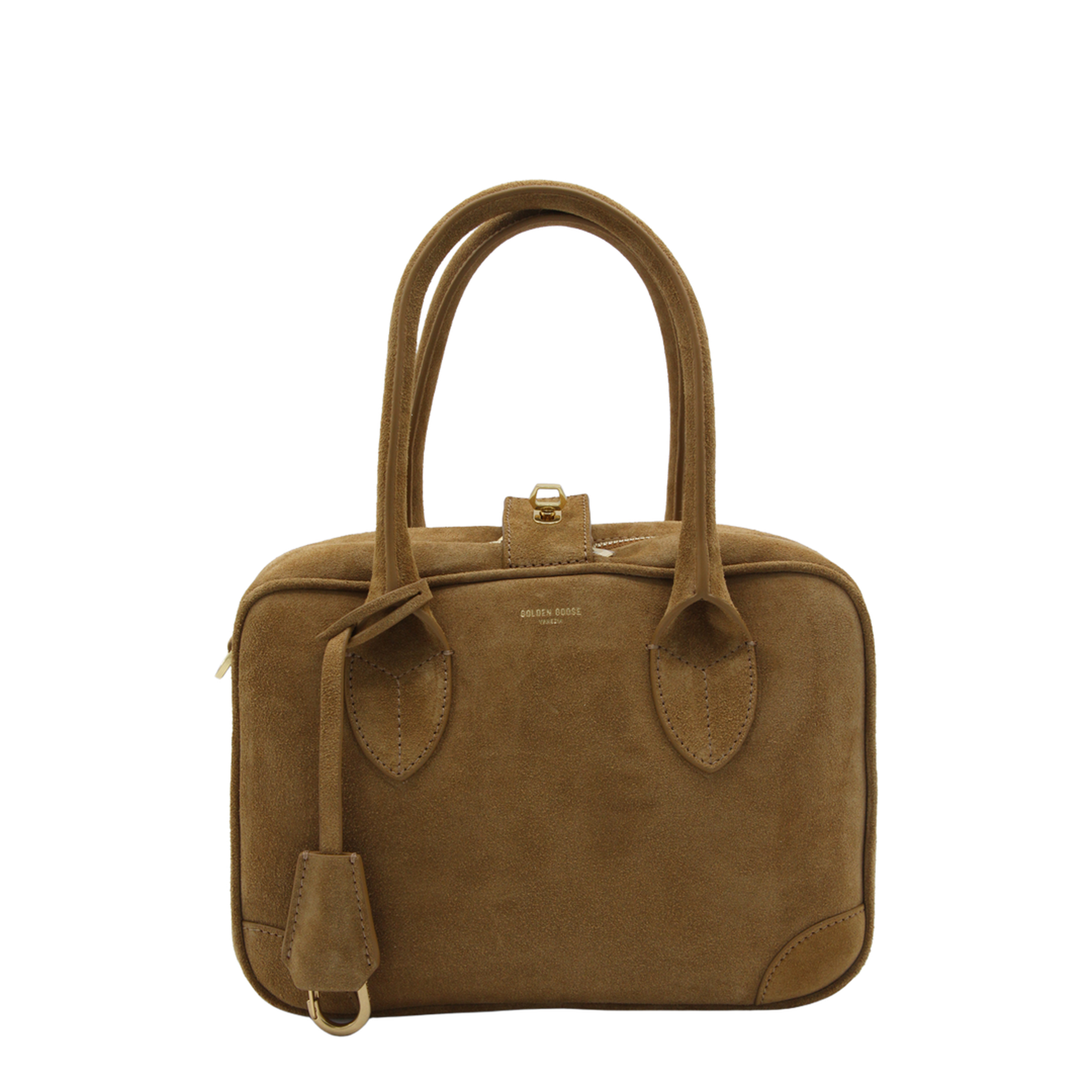 Vita Suede Leather Tote Bag