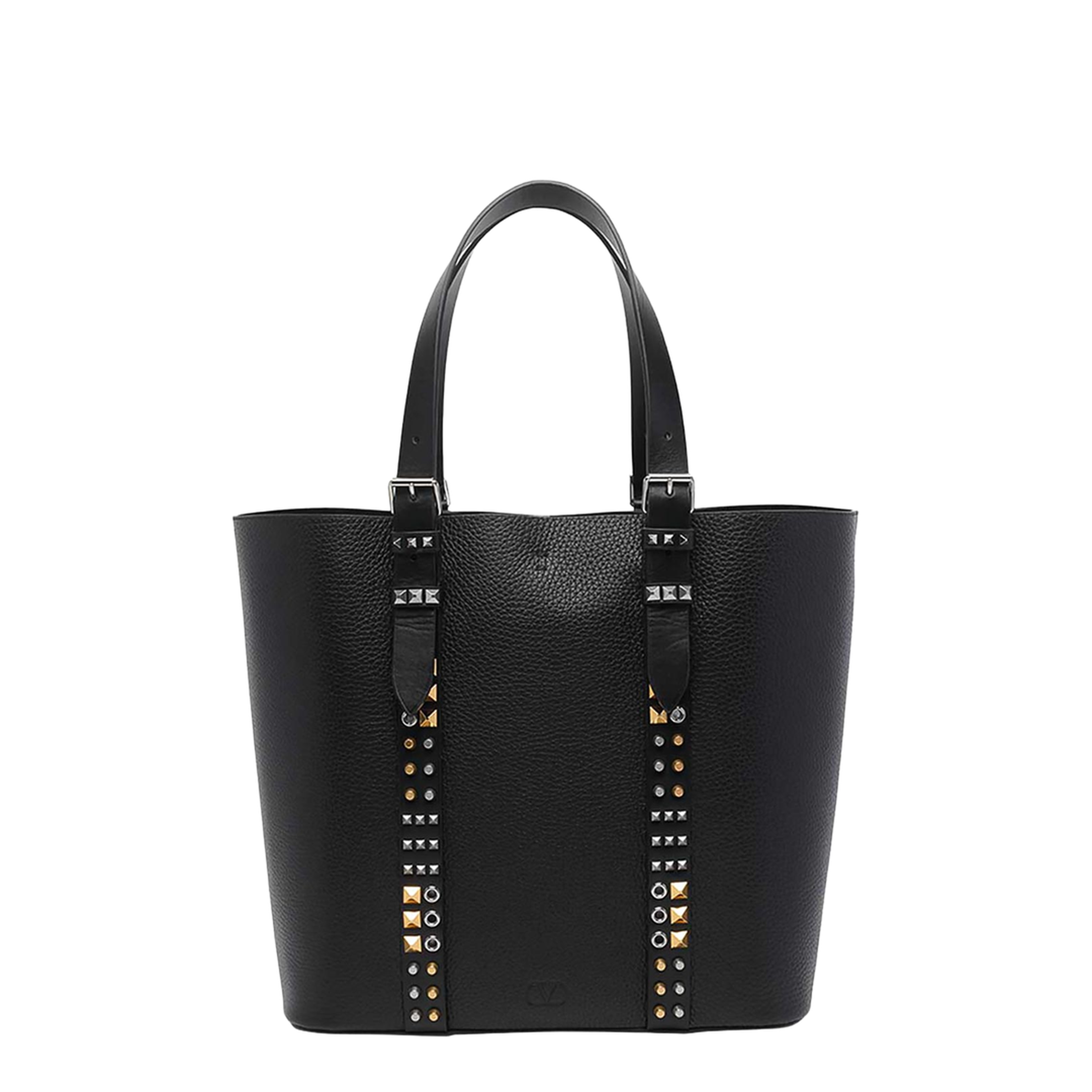 MAYFEYR - Valentino - Leather Shoulder Bag With Iconic Studs - B0S84ZGS0NO