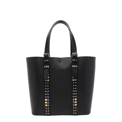 MAYFEYR - Valentino - Leather Shoulder Bag With Iconic Studs - B0S84ZGS0NO