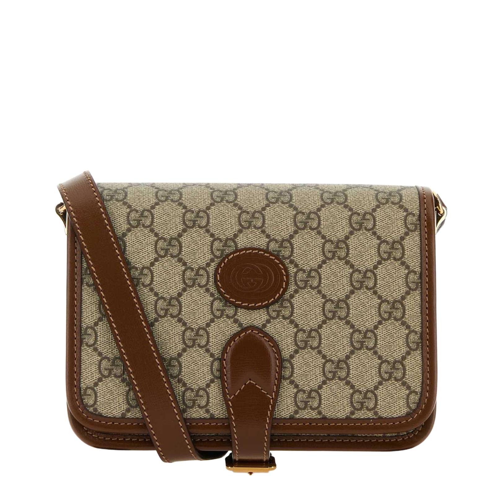 Horsebit 1955 Mini Leather Bag - Brown