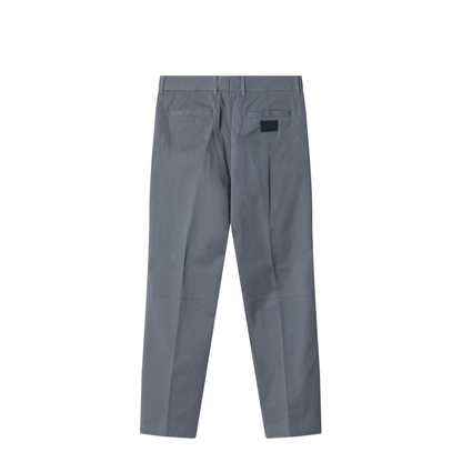 Grey Gabardine Trousers