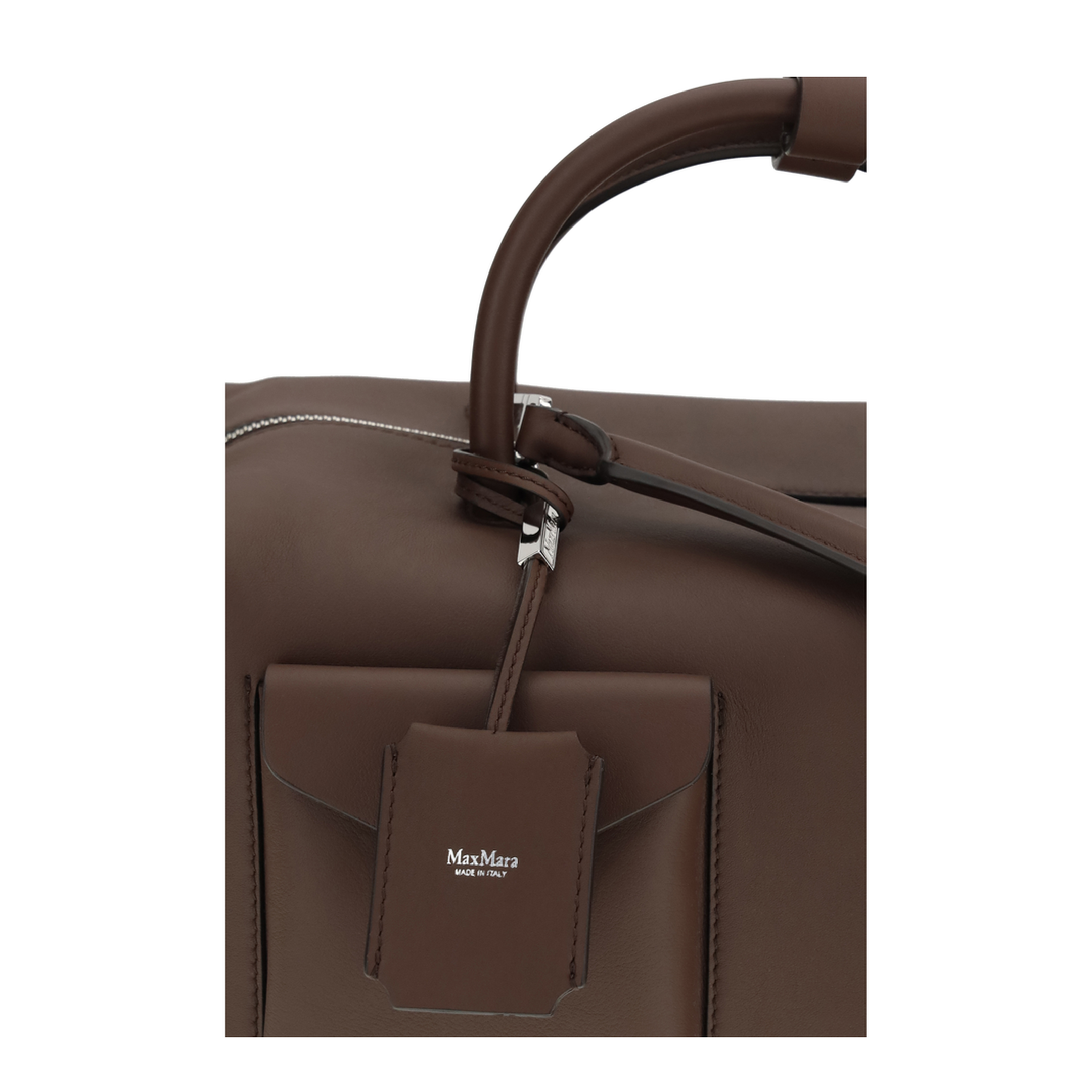 MAYFEYR - Max Mara - Holdall Cargo Leather Handbag - 2614511011600