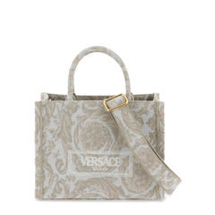 Versace athena barocco small tote bag