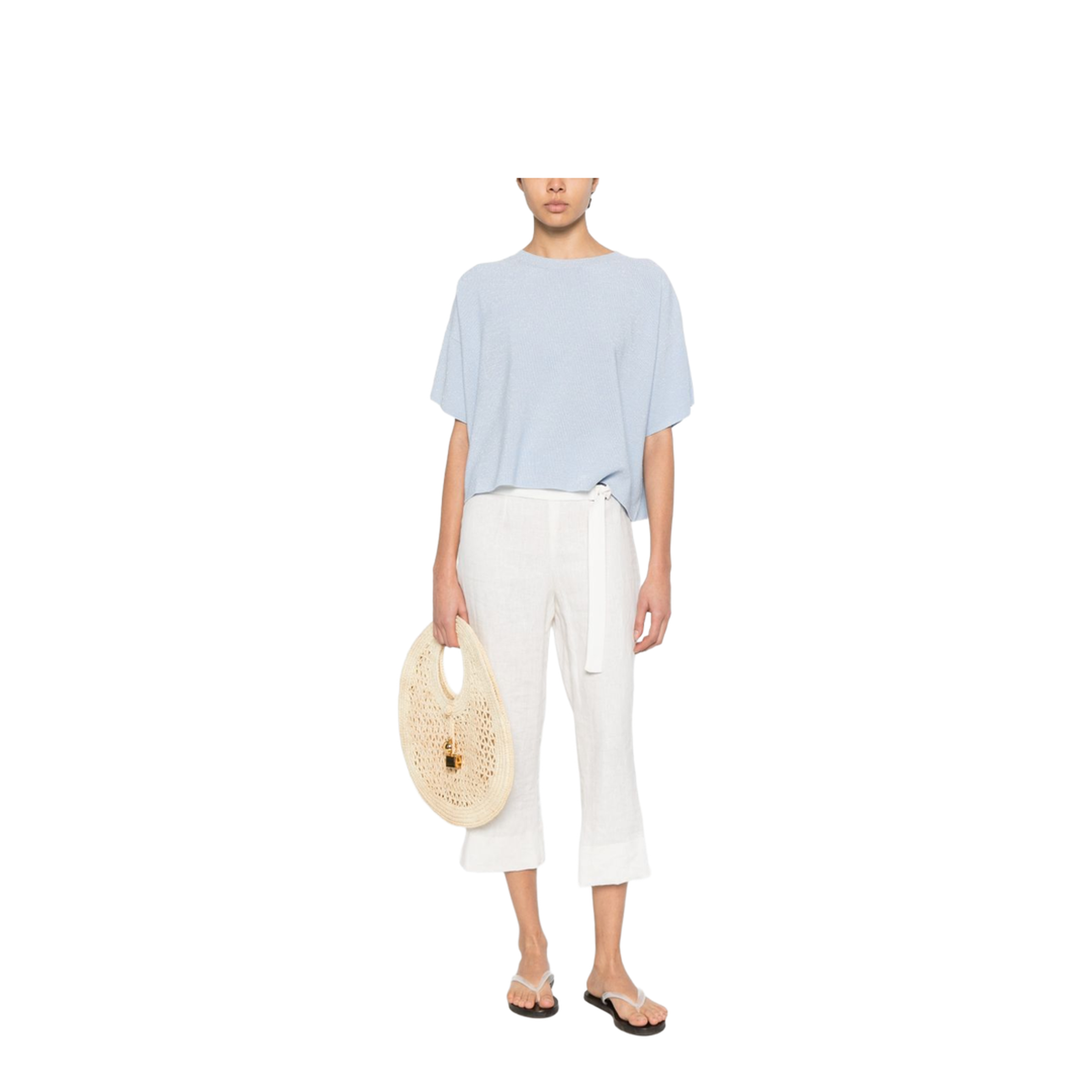 MAYFEYR - Fabiana Filippi - T-Shirts And Polos Clear Blue - MAD276F485M2205156