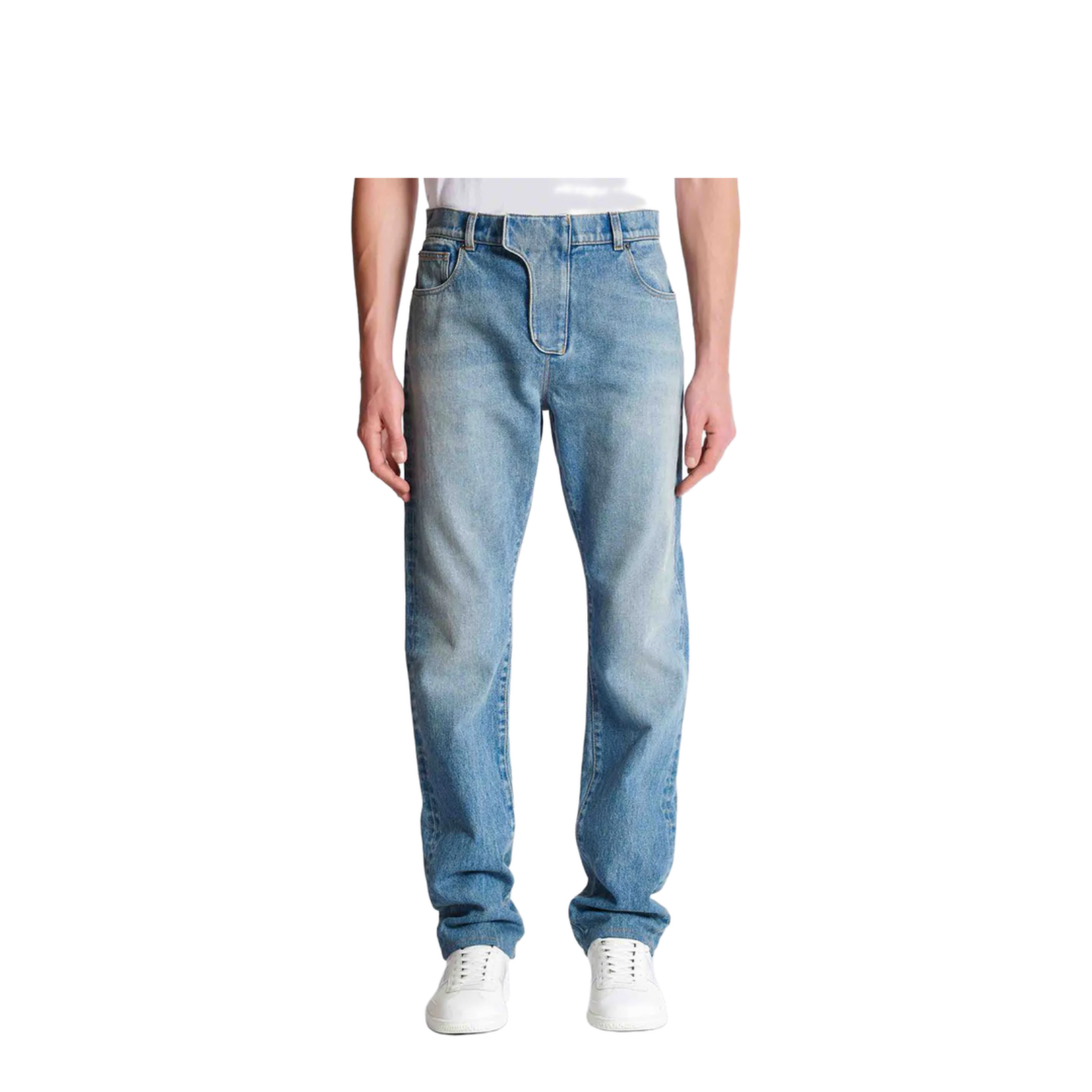 Straight Denim Jeans