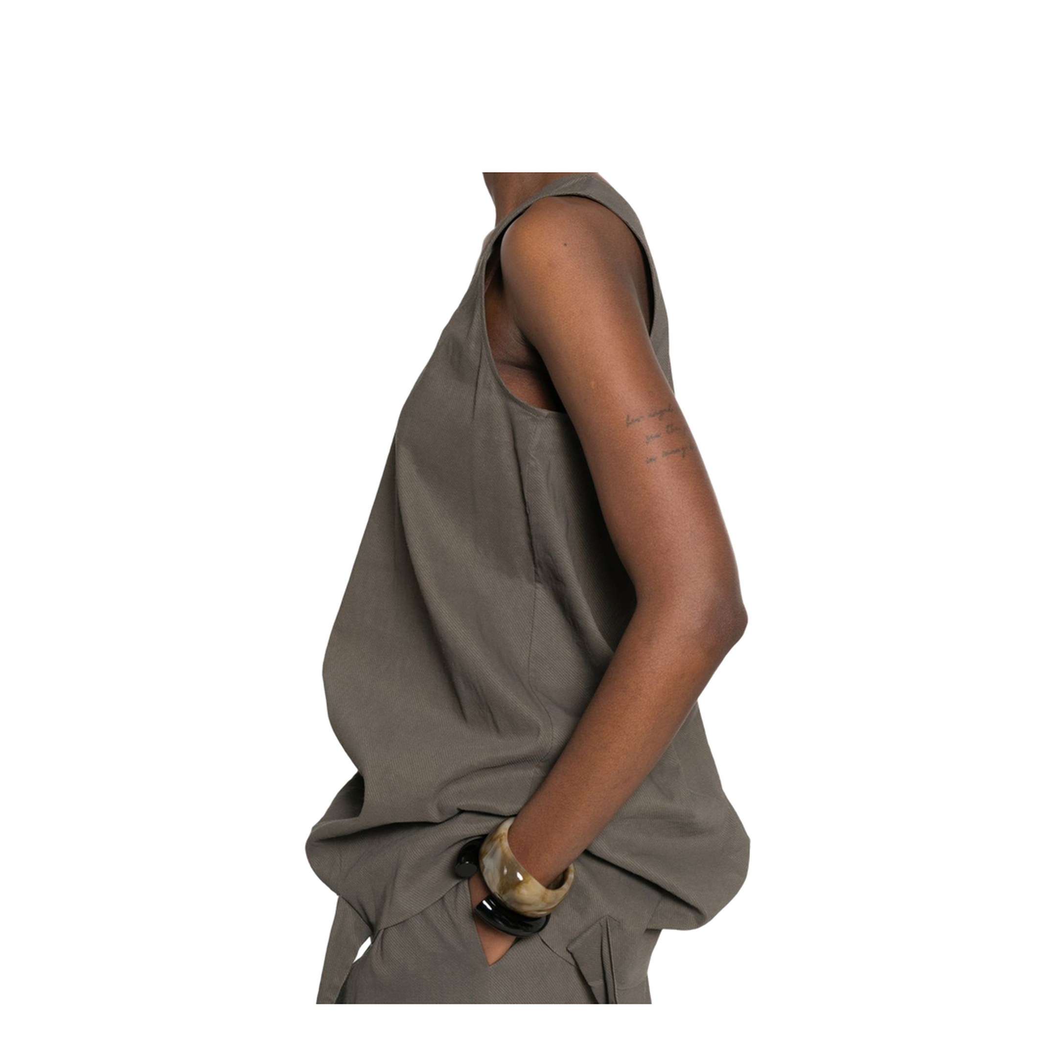 MAYFEYR - Uma Wang - Top Grey - UW1016UW890