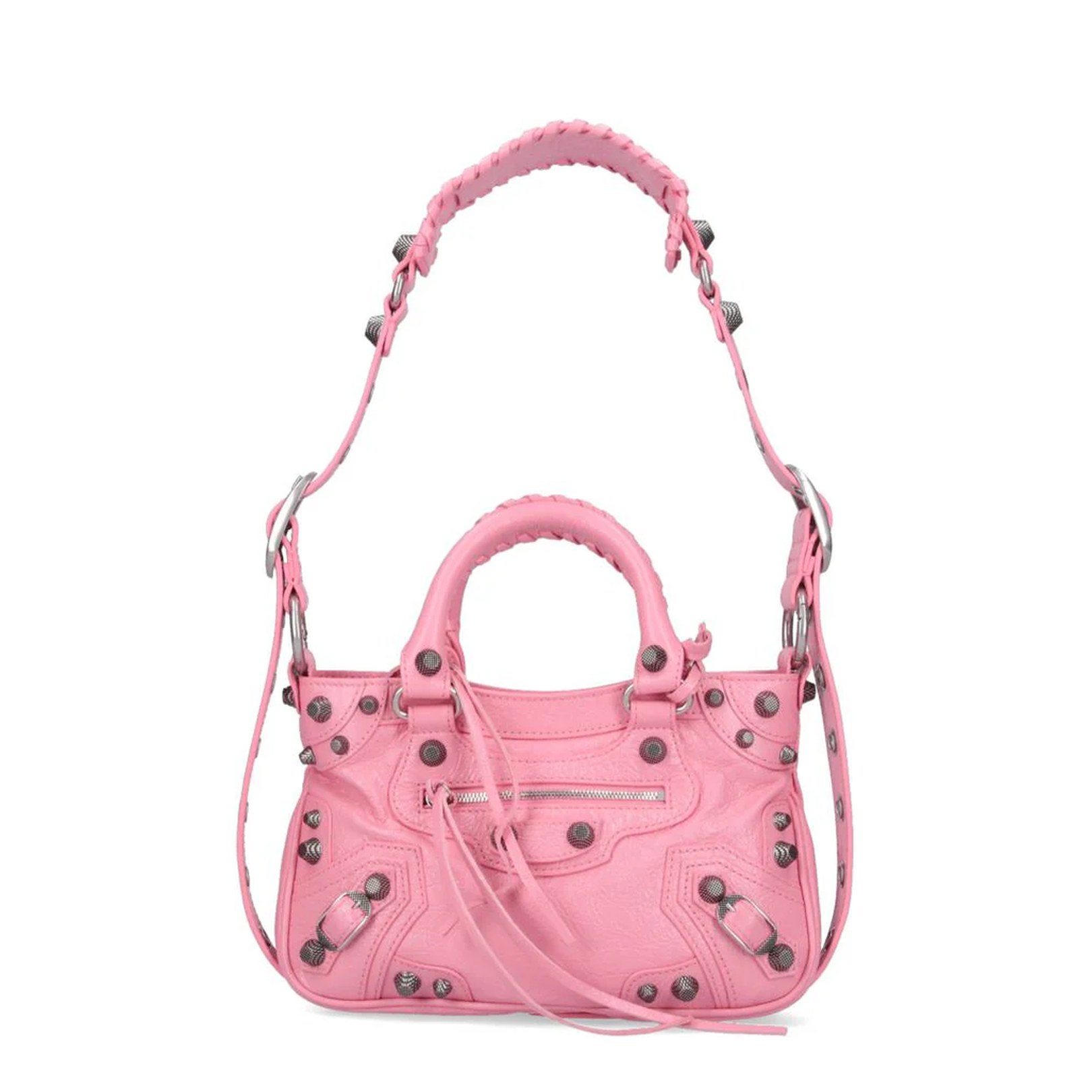Le Cagole Small Leather Shoulder Bag