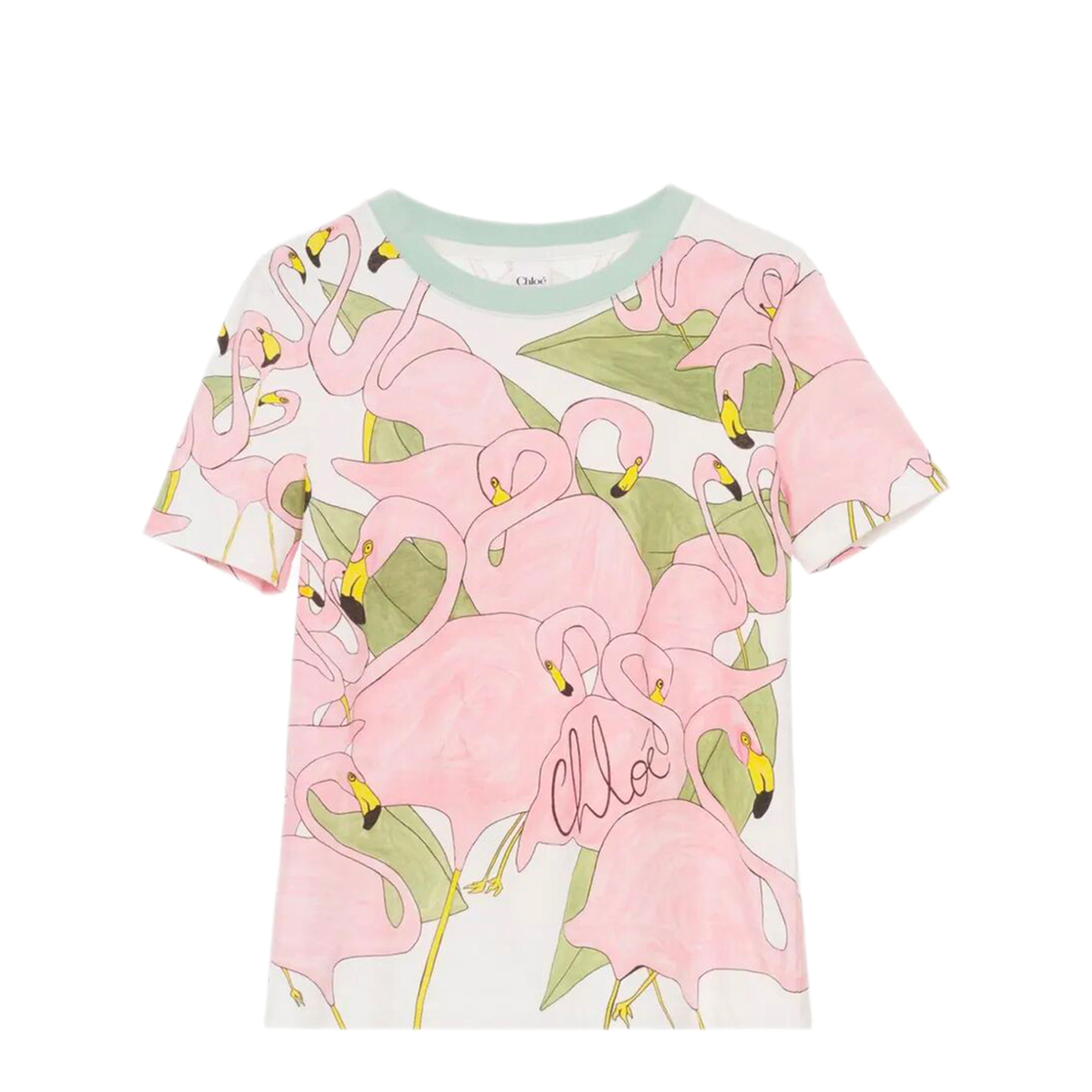 MAYFEYR - Chloè - Baby Fit Logo T-Shirt In Cotton Jersey - CH26UJH08287107