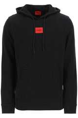 Hugo logo patch hoodie