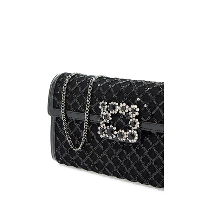 Envelope Flap Piping Flower Buckle