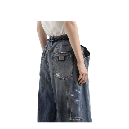 Denim Bermuda Shorts