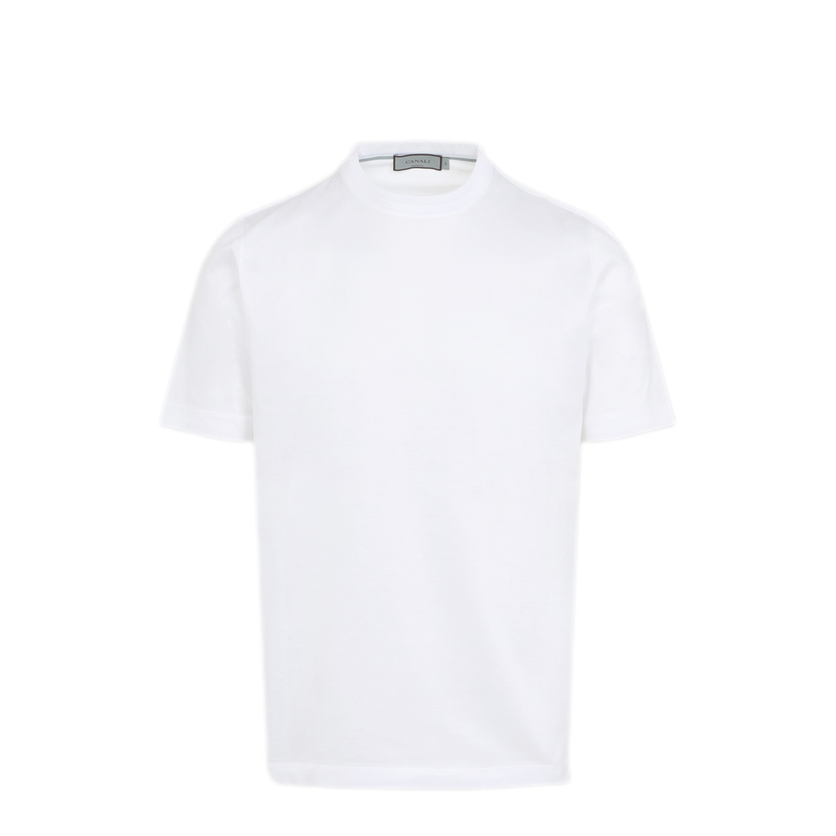 MAYFEYR - CANALI - White Cotton T Shirt - T0922MJ00002001