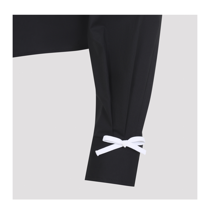 MAYFEYR - Moschino - Black Bow Jacket - 262E021955310555