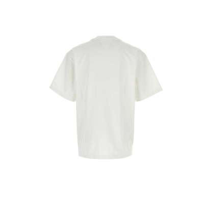 MAYFEYR - Bottega Veneta - T Shirt Taschino Con Dettaglio Pelle - 838924V4N509000