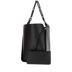 Shoulder Bags Leather In Black