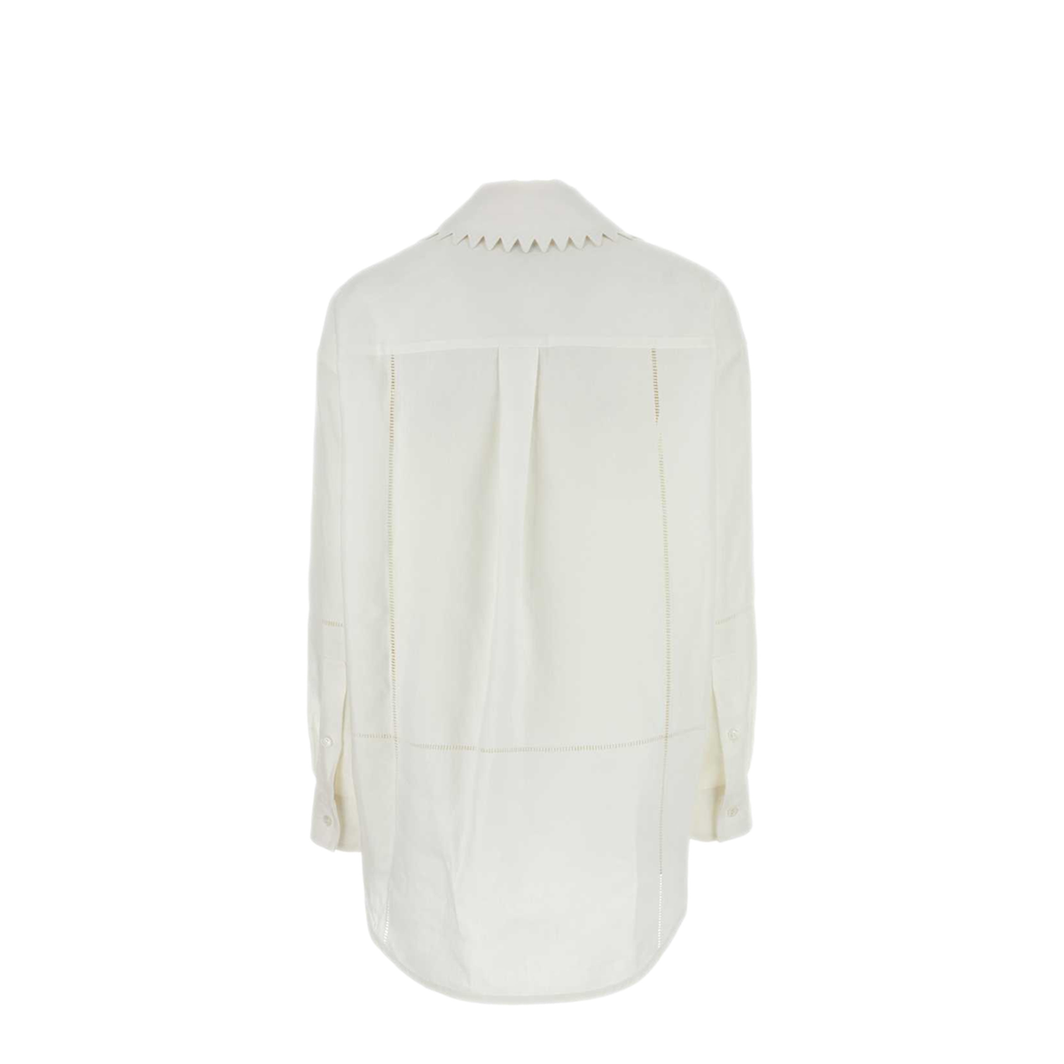 MAYFEYR - Bottega Veneta - White Linen Shirt - 792283V4B609071