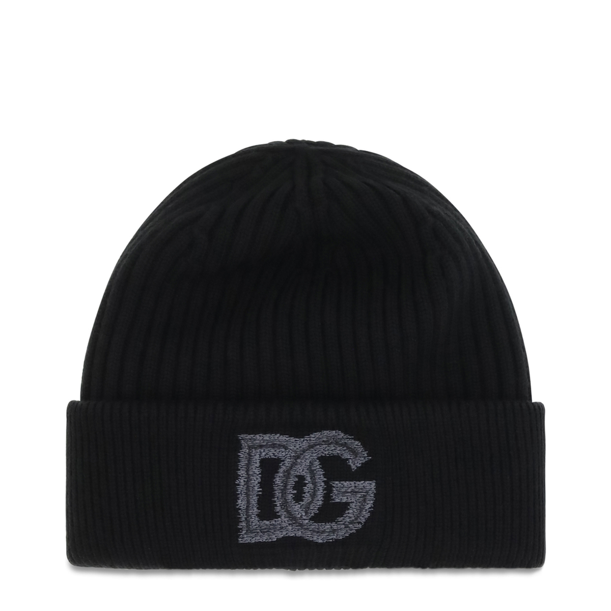 MAYFEYR - Dolce & Gabbana - Logo English Rib Knit Beanie - GX66KZJDVN6N0000