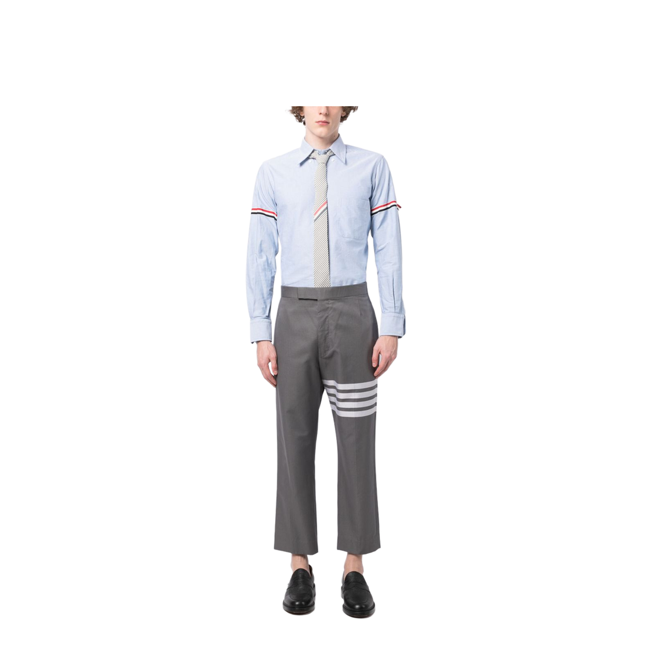 Oxford Classic Armband Shirt - Light Blue