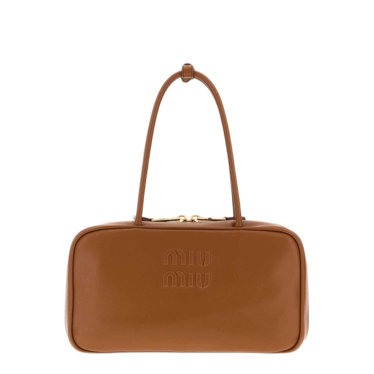 MAYFEYR - Miu Miu - Caramel Leather Shoulder Bag - 5BB1722CRWF0046