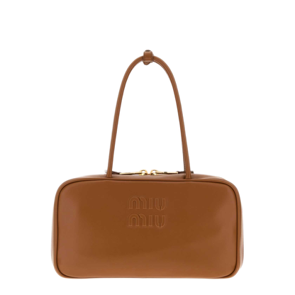 MAYFEYR - Miu Miu - Caramel Leather Shoulder Bag - 5BB1722CRWF0046