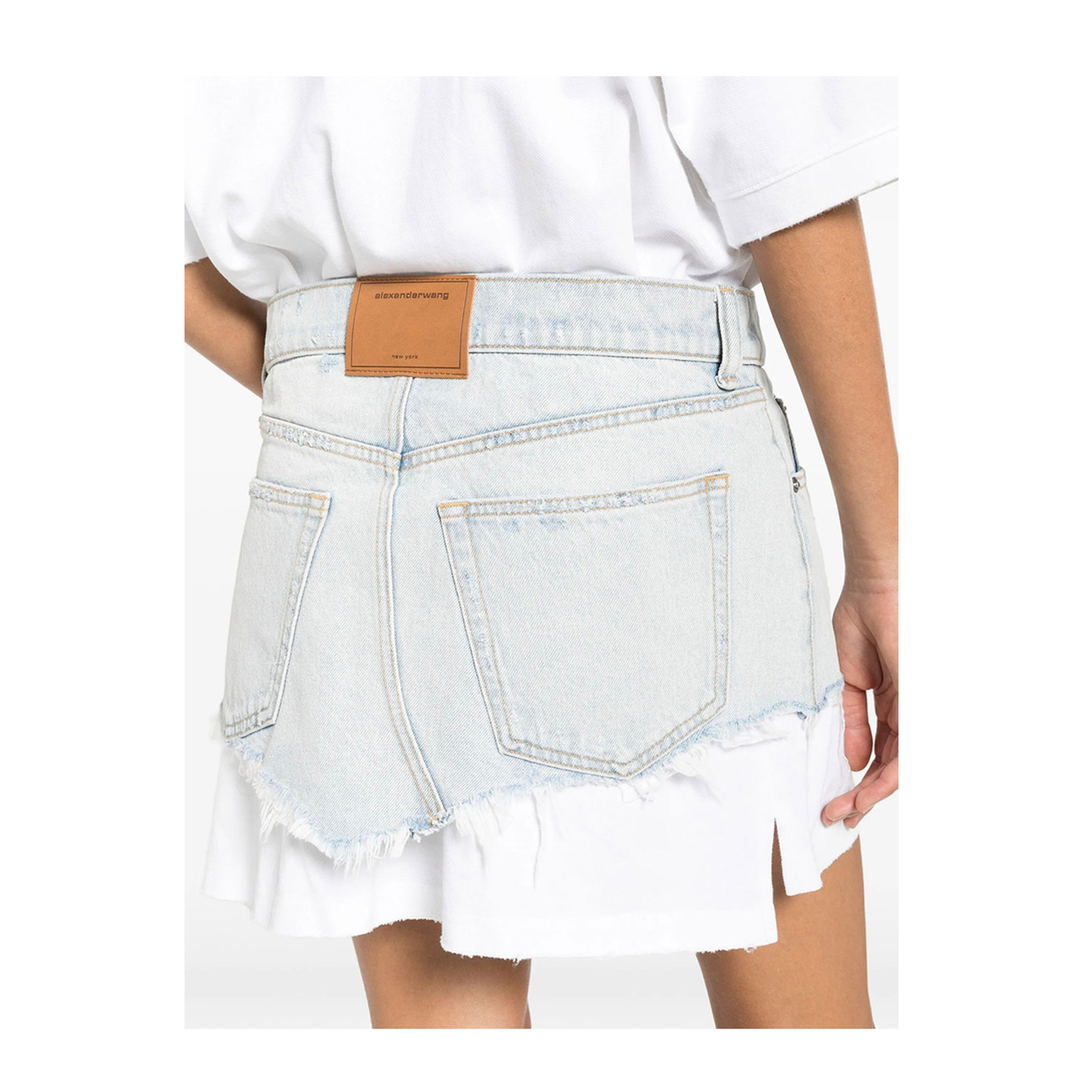 MAYFEYR - Alexander Wang - Pre-Styled Denim Polo Dress - 4DC3266121