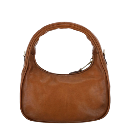 Women's Clutch Bag Leather Brown