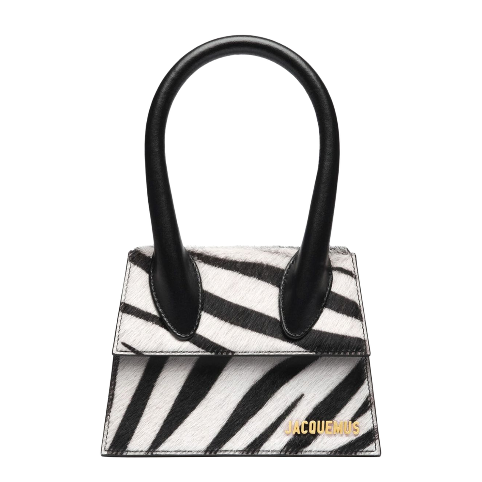 Elegant Zebra Print Handbag