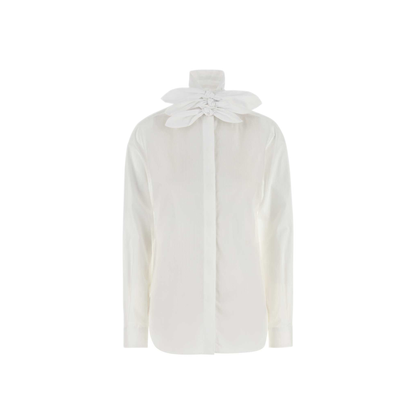 MAYFEYR - Moschino - Embroidered Cotton Shirt - J020354321001