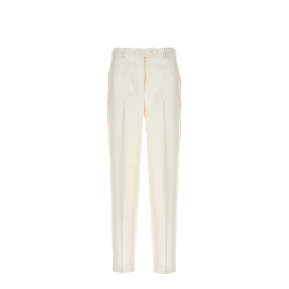 Cigarette Pants White